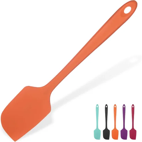 Miniatura 27 de Espátula de silicona resistente al calor: U-Taste, flexible de 600ºF, de 11.38 pulgadas, de silicona, para mezclar, remover, cocinar, raspar
