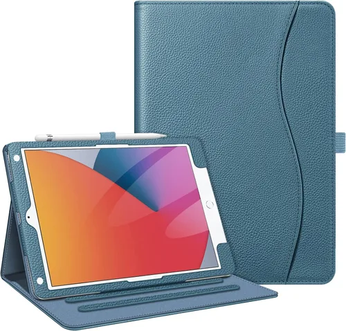 Miniatura 44 de Fintie - Funda para iPad de 9ª / 8ª / 7ª generación (2021/2020/2019) de 10.2 pulgadas - [Protección de esquinas] Funda con soporte de visualización