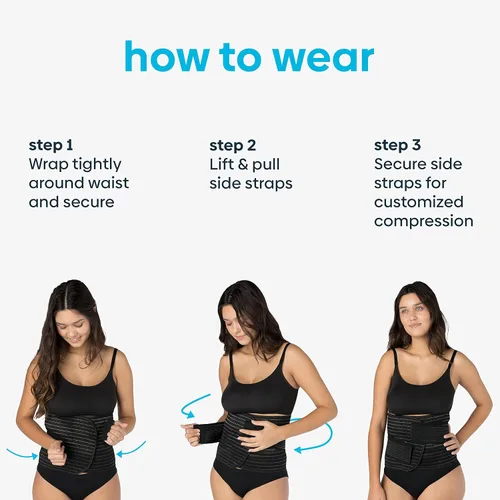 Miniatura 7 de Shrinkx Belly faja para vientre después del embarazo S M Gris carbón