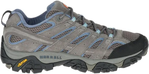 Miniatura 2 de Merrell Moab 2 - Tenis de senderismo con ventilación para mujer, gris, 9