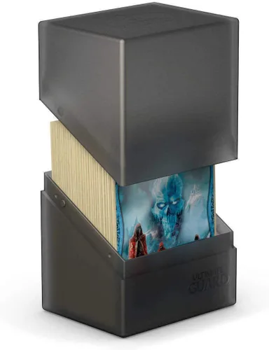 Miniatura 4 de Ultimate Guard Boulder 80+ Classic, estuche para mazo para 80 tarjetas TCG de doble funda, rodonita, almacenamiento seguro y duradero