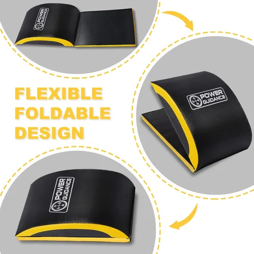 Miniatura 4 de POWER GUIDANCE Esterilla de ejercicio abdominal, almohadilla para sentarse, alfombrilla de entrenamiento abdominal y central para una gama completa