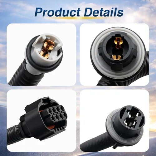 Miniatura 8 de Arnés de cableado de la lámpara trasera del lado del conductor compatible con Chevrolet Silverado 1500 2014 2015, 2500 3500 HD 2015, GMC Sierra 3500