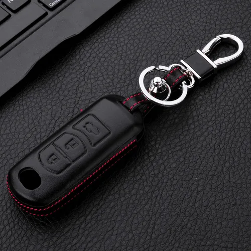 Miniatura 4 de Funda de silicona suave para llavero Mazda 2 3 5 6 8 CX3 CX4 CX5 CX7 CX9 MX5 Miata para Toyota Yaris para Scion iA TPU Case, Negro - piel