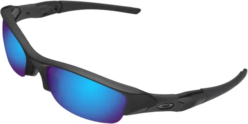 Miniatura 2 de BroLizard - Lente polarizada para gafas de sol Oakley Flak Jacket, azul