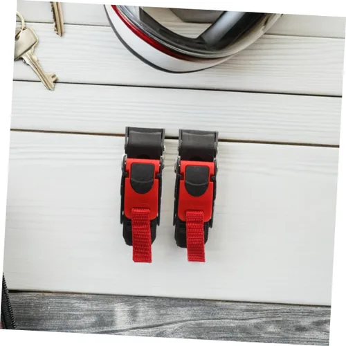Miniatura 6 de Hemobllo 4pcs Quick Release Buckle: Universal Motorcycle Chin Strap Button Replacement - Metal Quick Release Buckle For Safety