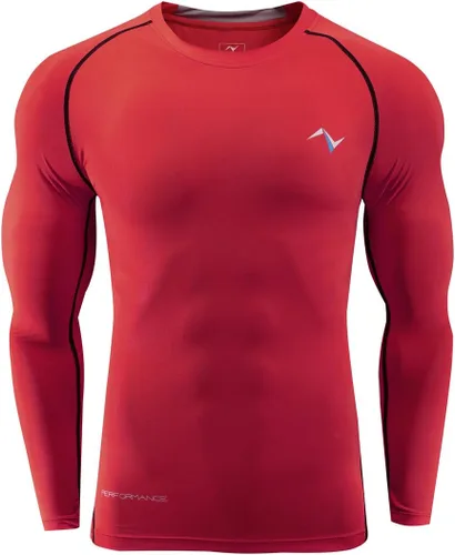 Miniatura 2 de NOOZ Camisetas de manga larga de compresión Cool Dry para hombre