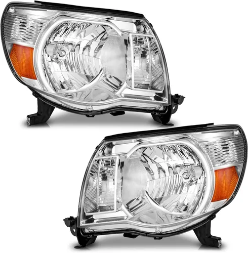 Miniatura 9 de WEELMOTO Conjunto de Faros Delanteros Compatible con Tacoma 2005-2011 Conjuntos de Faros Delanteros para 05 06 07 08 09 10 11 Tacoma de Repuesto
