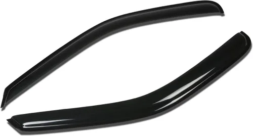 DNA MOTORING WVS-221 - Juego de 4 protectores de lluvia para ventana, compatibles con 97-05 Venture/Montana Smoke Tint para ventana, deflector de