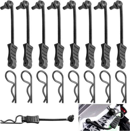 Hobbypark - 20 clips universales para carrocería de automóvil a control remoto y retenedores para 1/10 Traxxas Arrma Axial Losi y All 1/8 Redcat HPI