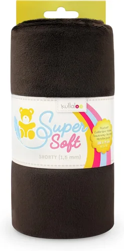 Miniatura 34 de kullaloo Tela de Felpa Tela Minky Blanca Sólida para Coser Material de Abrazo Súper Suave 39.5x29.5 pulgadas Peluches, Mantas de Bebé