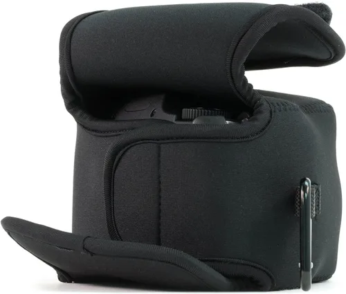 Miniatura 8 de MegaGear Funda de neopreno ultra ligera para cámara con mosquetón para cámaras digitales Canon PowerShot SX540 HS, SX530 HS, Canon PowerShot SX420