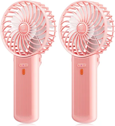 Miniatura 9 de JZCreater Ventilador de escritorio USB, ventilador de refrigeración personal de rotación 360 con 3 velocidades, silencioso, pequeño, alimentado por
