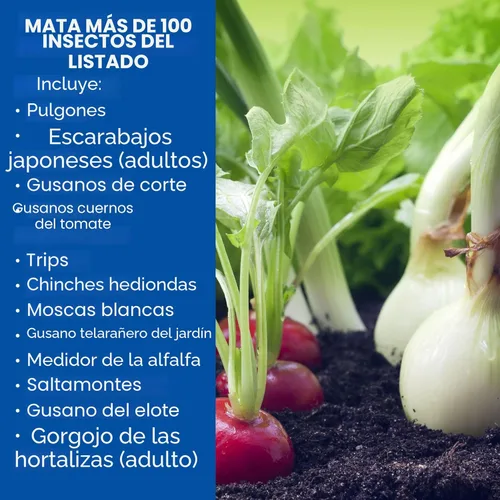 Miniatura 2 de Sbm Life Science 701521A, pulverizador concentrado para matar insectos en vegetales y en el jardín, de 32 oz., 1