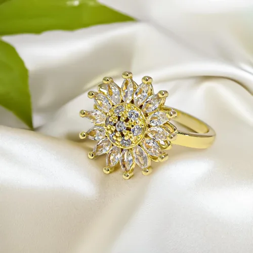 Miniatura 61 de Anillo de plata de ley 925, minimalista, ajustable, hecho a mano, para mujeres y niñas