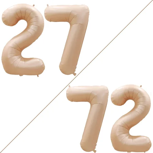 Miniatura 150 de Goer, conjunto de globos de papel aluminio para decoraciones de cumpleaños, globos de las letras de feliz cumpleaños y de números Oro