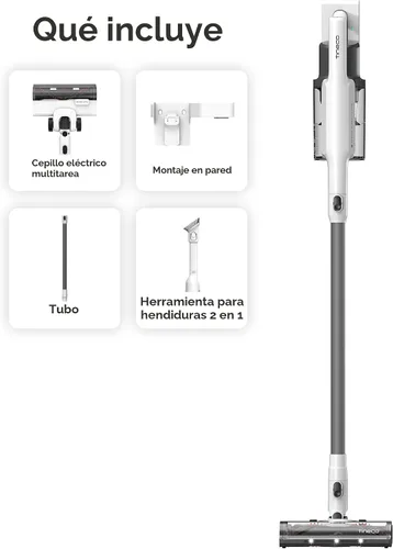 Miniatura 8 de Aspiradora de mano inalámbrica Tineco A20, succión potente, 3 modos para desordenes de varios niveles, recipiente de polvo más grande de 1L, diseño