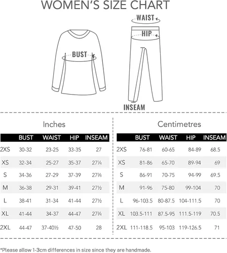 Miniatura 6 de LAPASA Conjunto de ropa interior térmica para mujer, con forro polar, parte superior e inferior, capa base suave, ligera, mediapesada, L17, L41L44