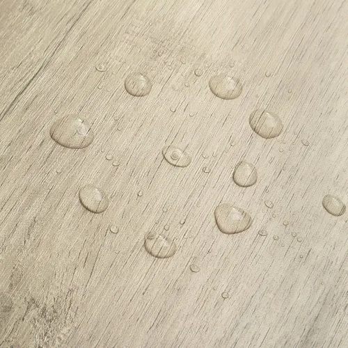 Miniatura 5 de GloryTik Papel de contacto de grano de madera marrón claro de 118 x 17.7 pulgadas, papel tapiz de madera sintética para despegar y pegar, extraíble