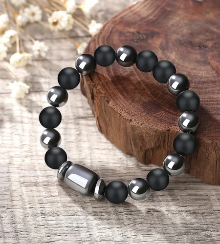 Miniatura 3 de Pulseras hechas a mano para hombres, regalos geniales para él, novio, marido, papá, hijo, abuelo, nieto, hermano, relleno de calcetines de Navidad