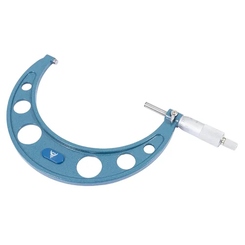 Miniatura 7 de PEC Tools Micrómetro exterior de 0-1", herramienta de medición de precisión de grado industrial, acero endurecido, micrómetro de alta precisión
