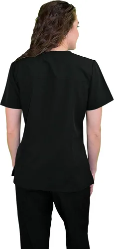 Miniatura 5 de Green Town Women's Medical Nursing Mock Wrap Scrub Top GT Performance