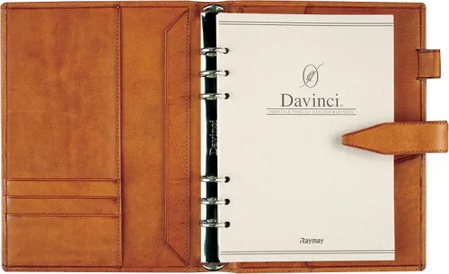 Miniatura 2 de Raymay Fujii DSA3010A Da Vinci Roloma Classic Personal Organizer, A5, Blue Bule