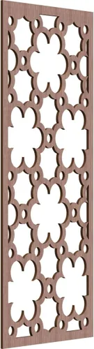 Miniatura 14 de Ekena Millwork WALW14X35X0250STGRO Southgate - Paneles de pared decorativos de madera con calado, 13 3/8 pulgadas de ancho x 34 3/8 pulgadas de rojo