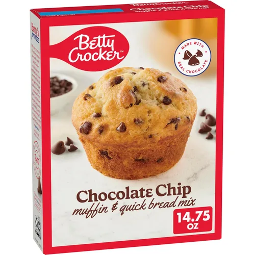 Miniatura 15 de Betty Crocker - Wild Blueberry Muffin and Quick Bread Mix (muffin de arándanos silvestres y mezcla rápida de pan), 16.9 onzas