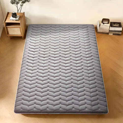 Miniatura 8 de Colchón de piso japonés de espuma premium Futón de tamaño completo 54"x 80", colchón de piso 100% de espuma de alta densidad cómodo, almohadilla Gris