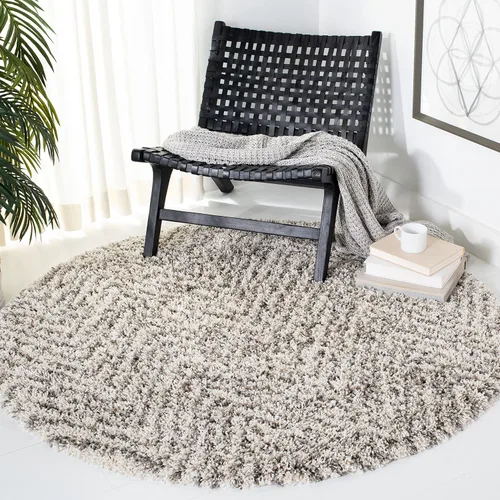 Miniatura 11 de SAFAVIEH Hudson Shag Collection - Alfombra decorativa de 2 x 3 pies, diseño de cheurón, no desprende pelusa y de fácil cuidado, 2 pulgadas