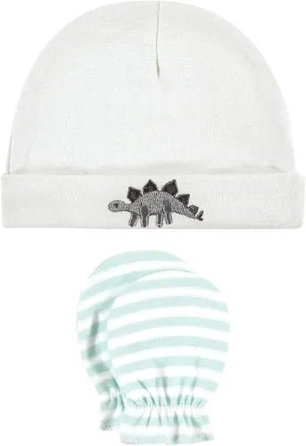 Miniatura 3 de Hudson Baby baby-girls Cotton Cap and Scratch Mitten Set