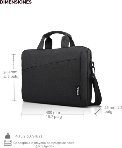 Miniatura 8 de Lenovo T210 - Estuche de transporte para laptop y tablet de 15.6 pulgadas, diseño elegante, tela duradera y repelente al agua