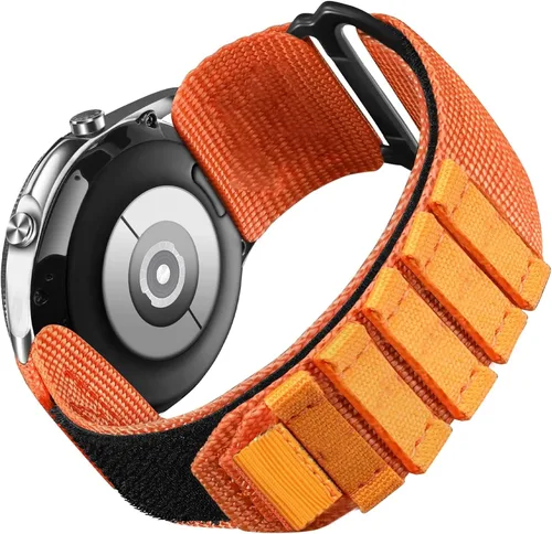 Miniatura 9 de Compatible con las correas de reloj inteligente ALPHAGEAR, 0.866 in, 0.945 in, correa deportiva de nailon resistente de liberación rápida con diseño