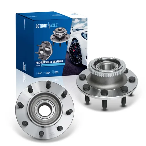 Miniatura 16 de Detroit Axle - Kit de cubo de rodamiento de rueda delantera FWD 2pc para Chevrolet Aveo Aveo5 Spark Pontiac G3 Wave Wave5, reemplazo del cojinete