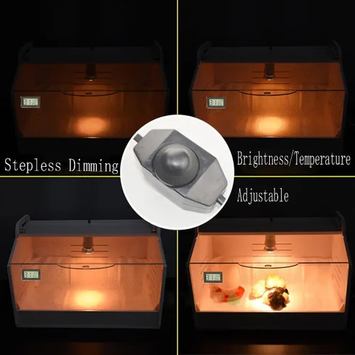 Miniatura 3 de Caja caliente inteligente para criadores, 10-30 pollitos y animales pequeños, incubadora manual, calentador de gallinero, jaula de criador