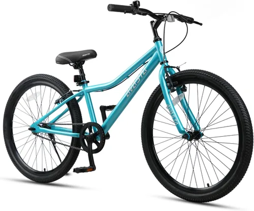 Miniatura 11 de AVASTA Bilbo 18 20 24 Inch Kids Bike for Boys Girls 5-14 Years Old, Retro Style High Carbon Steel Bicycle with Adjustable Handlebars and Seat, Dual