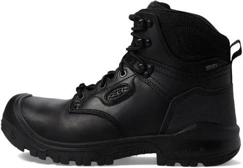 Miniatura 8 de KEEN Utility Botas de trabajo Independence de 6 pulgadas con punta compuesta impermeable para hombre Negro (Dark Earth/Black)