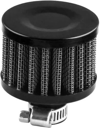 Miniatura 6 de Filtro de aire de 0.472 in Filtro de entrada de aire frío Filtro de entrada de aire Turbo Vent Filtro limpiador negro universal para coche
