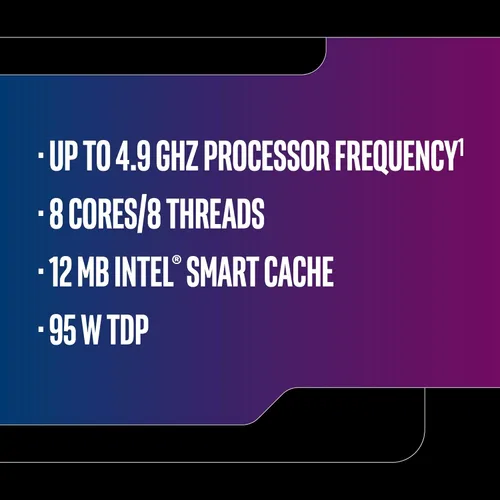 Miniatura 3 de Intel Core i7-9700K - Procesador de escritorio (8 núcleos, hasta 4.9 GHz, Turbo desbloqueado, LGA1151 300 Series, 95 W)