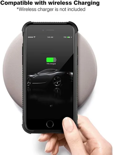 Miniatura 7 de Carcasa para iPhone 8 Plus, 9H de cristal templado para iPhone 7 Plus, para hombres y niños, diseño de patrón fresco a prueba de golpes, Bandera