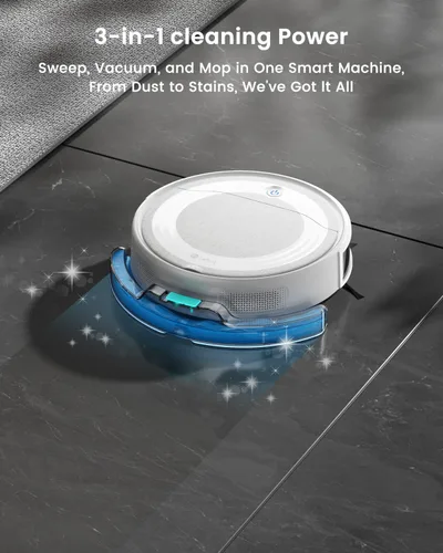 Miniatura 6 de Lefant M310 Ultra Robot Vacuum and Mop, 6000Pa Suction-Slim Robotic Cleaner with ToF LiDAR Navigation, Accurate Obstacle Avoidance, WiFi/App/Alexa