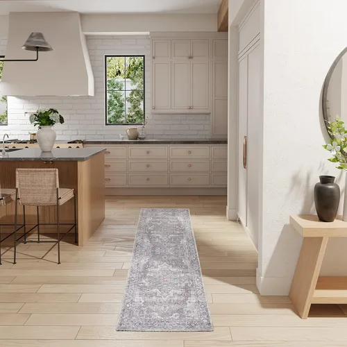 Miniatura 8 de Nourison Home New Concept - Alfombra lavable de 2 pies 2 pulgadas x 8 pies, fácil de limpiar, no se desprende, para dormitorio, sala de estar