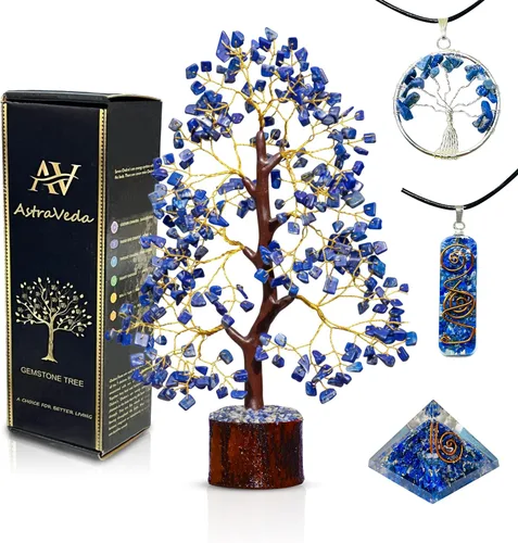 Miniatura 19 de Árbol de 7 chakras, árbol de la vida de cristal, árboles de Feng Shui, energía positiva, regalo de meditación, cristales y piedras, artículos A0