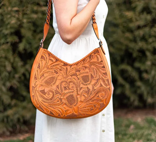 Miniatura 2 de Mauzari Sonoma - Bolso de mano grande de piel con herramientas para mujer