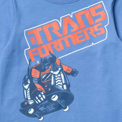 Miniatura 5 de Transformers Optimus Prime Bumblebee - Paquete de 2 camisetas para niños pequeños y grandes