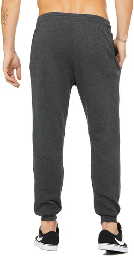 Miniatura 4 de Bella + Canvas C3727 - Pantalones deportivos unisex, Dark Grey Heather-93