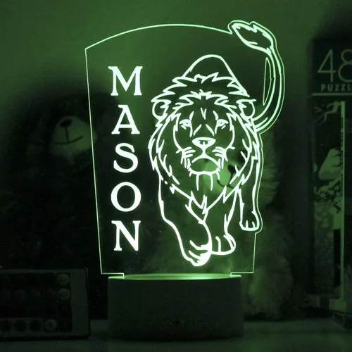 Miniatura 15 de Luz Nocturna Personalizada de Elefante Etchey, Luz Nocturna de Elefante, Habitación de Niño, Decoración de Dormitorio Infantil, Luz para Dormitorio
