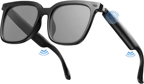 Lentes inteligentes, gafas Bluetooth para hombres y mujeres, protección UV, traducción en tiempo real con más de 144 idiomas, gafas AI con chat GPT