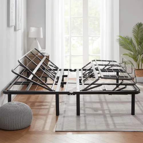 Miniatura 3 de Nestl - Base de cama ajustable básica, somier de cama tamaño Queen, inclinación motorizada de la cabecera y del pie, base de cama ajustable, control